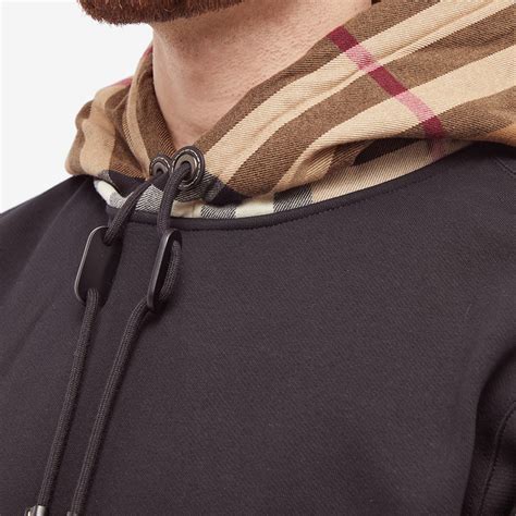 Burberry samuel check hoodie